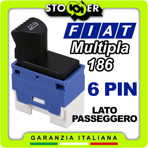 Pulsante alzacristallo - pulsante,